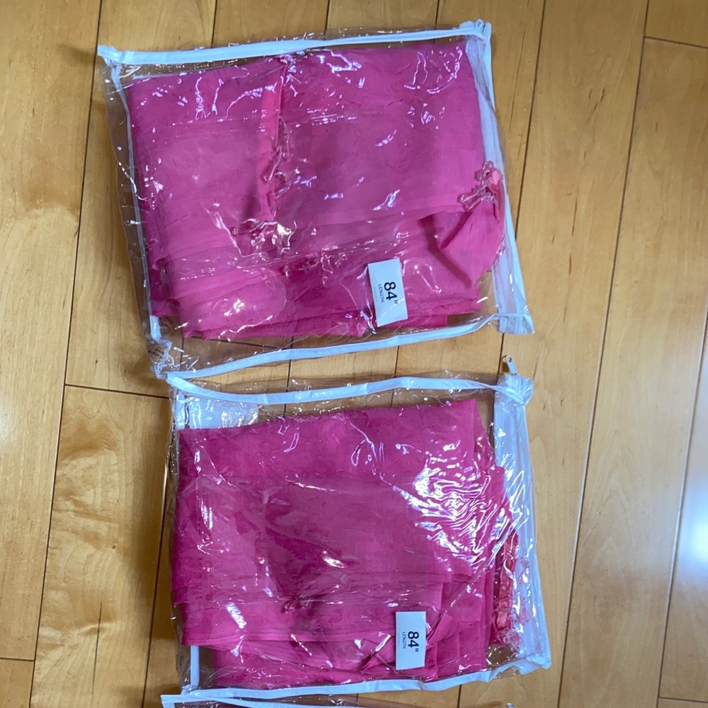 Hot Pink Curtains